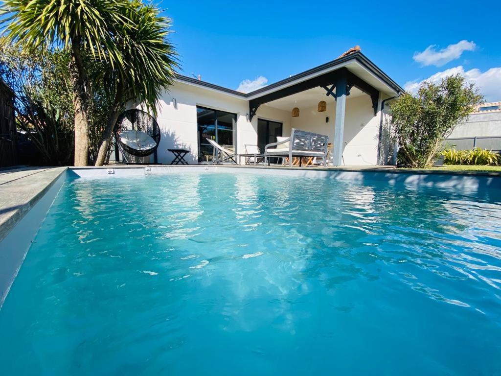 Villa Bord de Mer Bassin d'Arcachon avec piscine 4 étoiles Gujan-Mestras Extérieur photo
