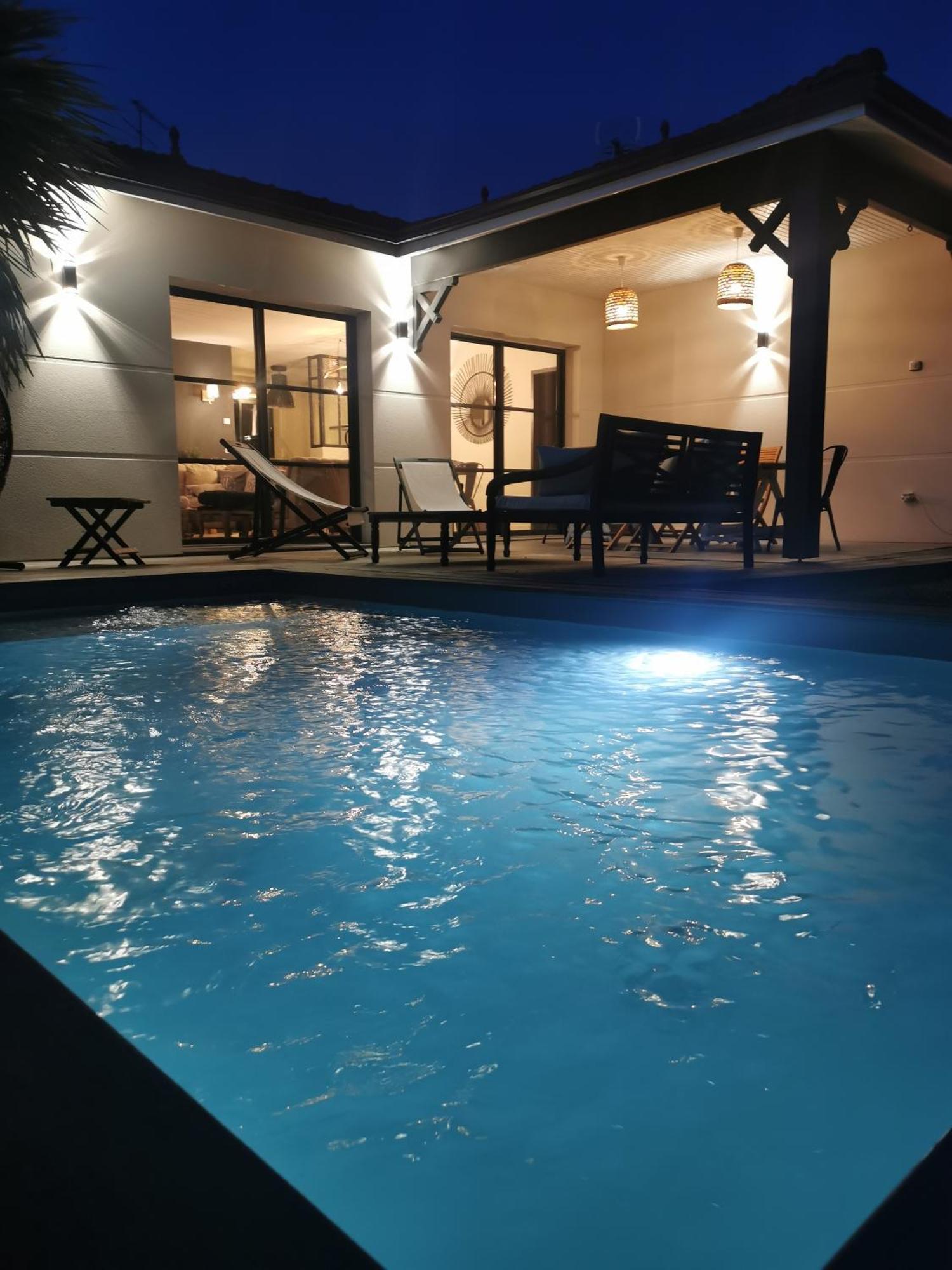 Villa Bord de Mer Bassin d'Arcachon avec piscine 4 étoiles Gujan-Mestras Extérieur photo
