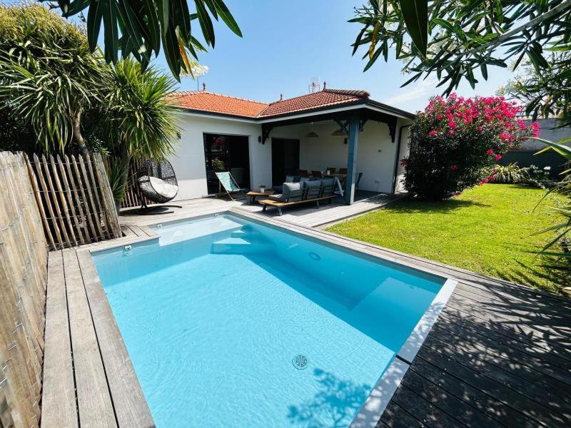 Villa Bord de Mer Bassin d'Arcachon avec piscine 4 étoiles Gujan-Mestras Extérieur photo