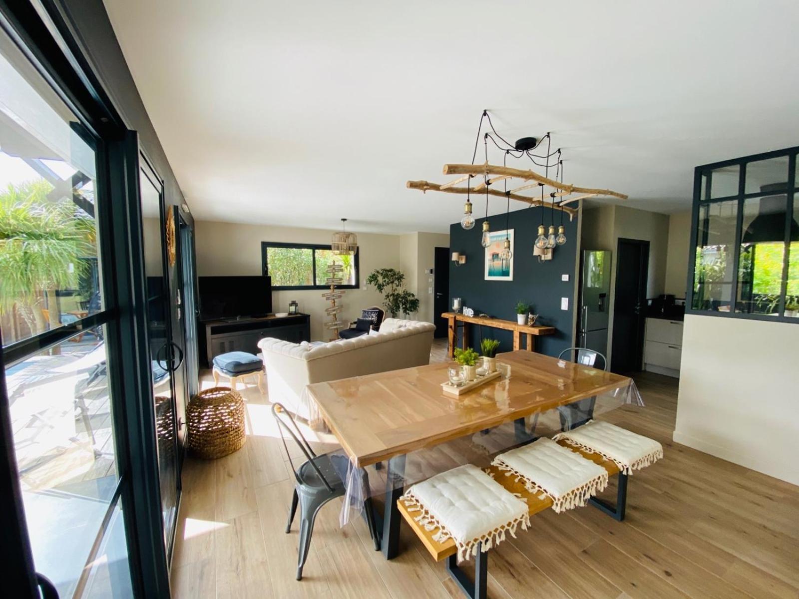 Villa Bord de Mer Bassin d'Arcachon avec piscine 4 étoiles Gujan-Mestras Extérieur photo